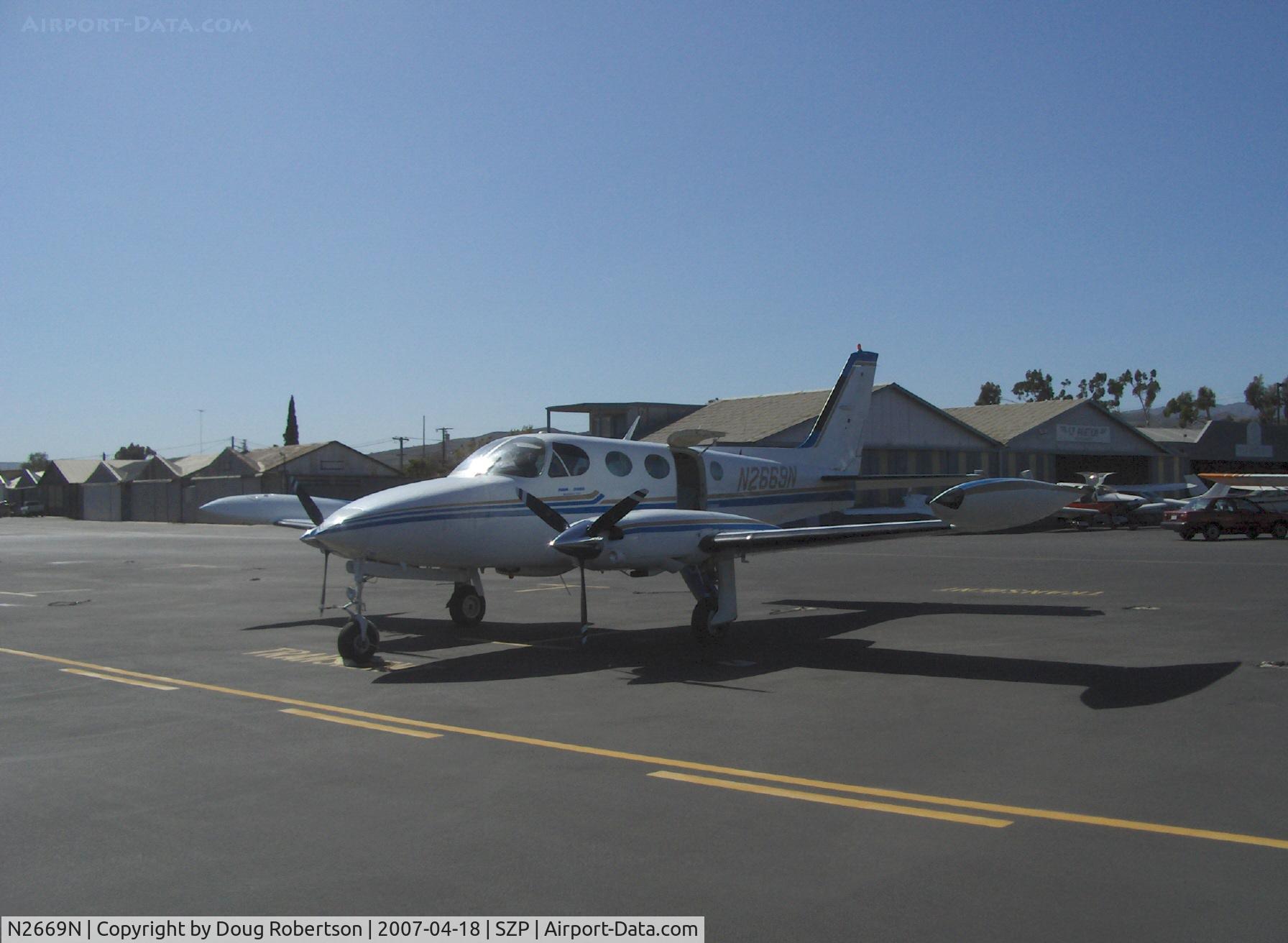 N2669N, 1979 Cessna 340A C/N 340A0735, 1979 Cessna 340A, two Continental TSIO-520-NB 310 Hp each, pressurized