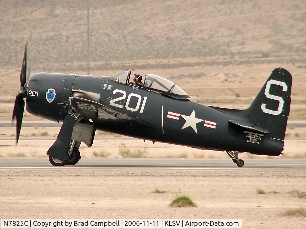N7825C, 1948 Grumman F8F-2 (G58) Bearcat C/N D.1227, American Airpower Heritage Flying Museum - Midland, Texas / 1948 Grumman F8F-2 Bearcat - Aviation Nation 2006