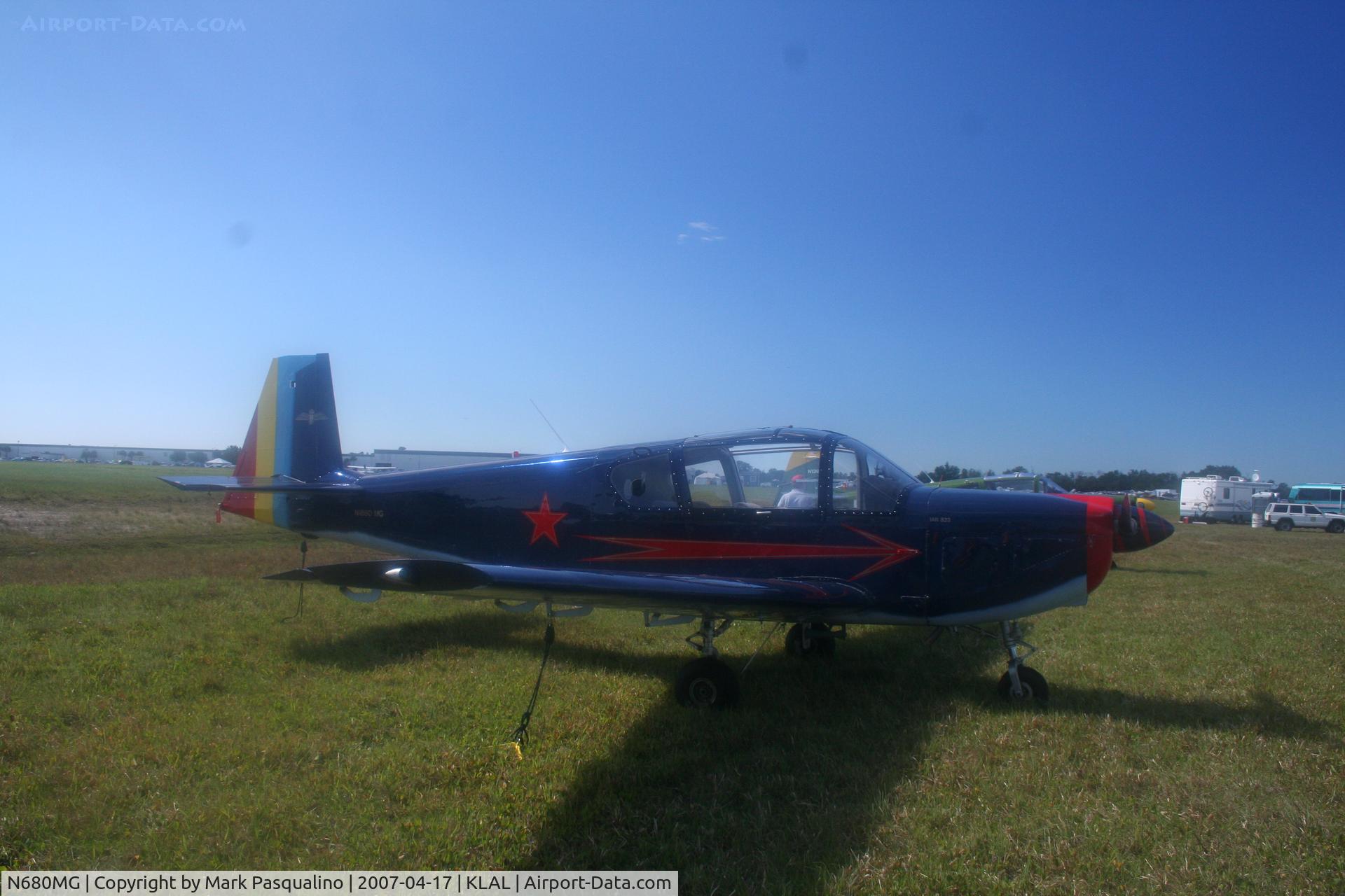 N680MG, 1975 IAR IAR-823 C/N 54, IAR 823