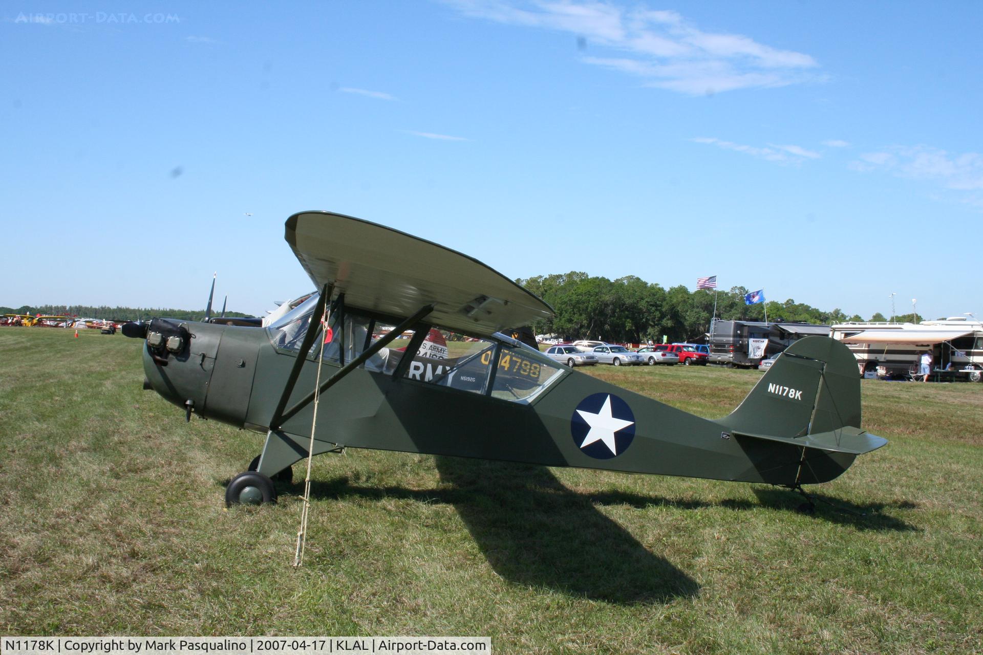 N1178K, 1947 Aeronca 0-58B Grasshopper C/N 058B-2472, Aeronca O-58