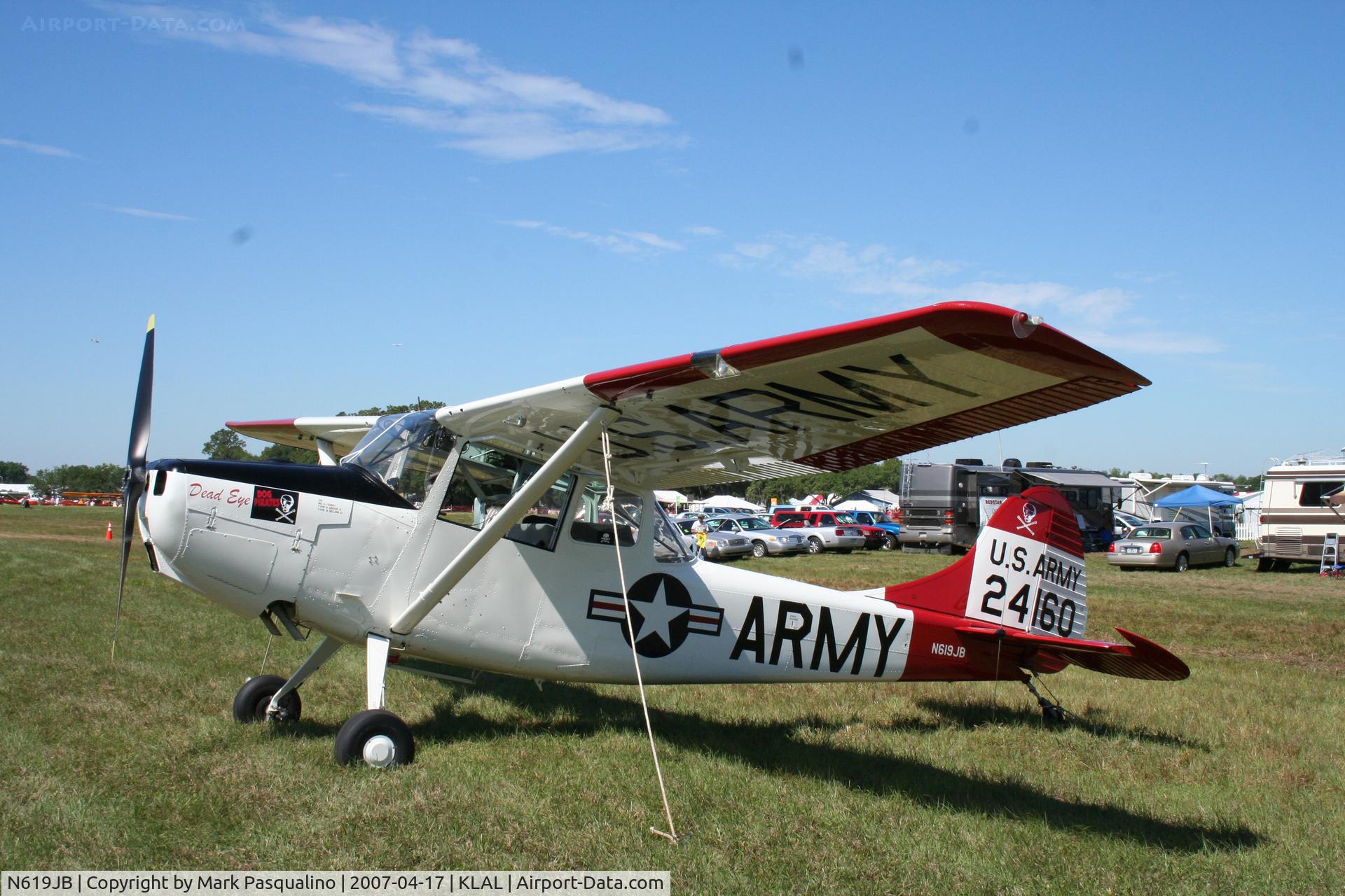 N619JB, Cessna 305F C/N AR-1, Cessna L-19