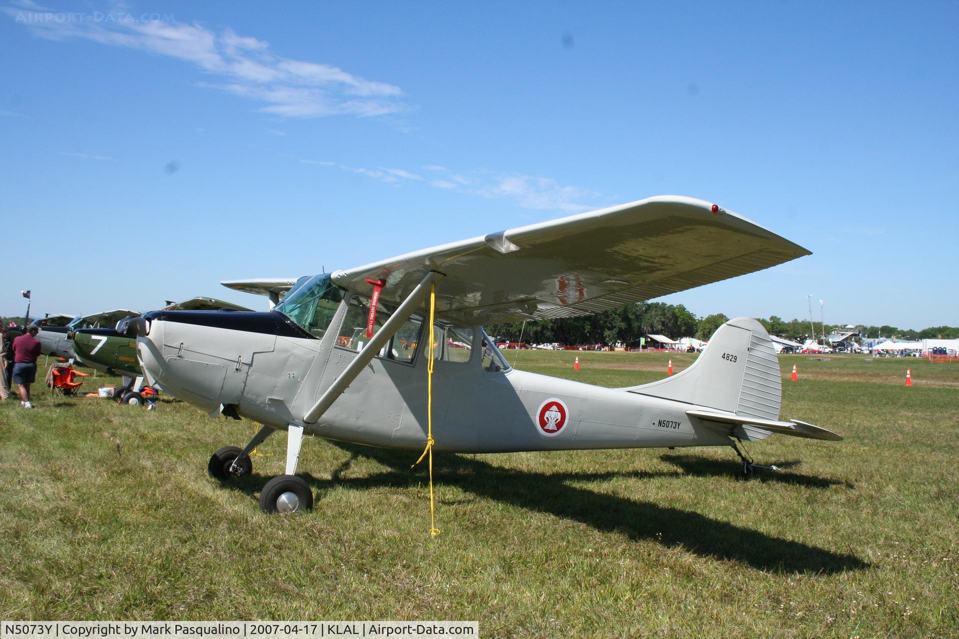 N5073Y, Cessna 305A C/N 21714, Cessna L-19