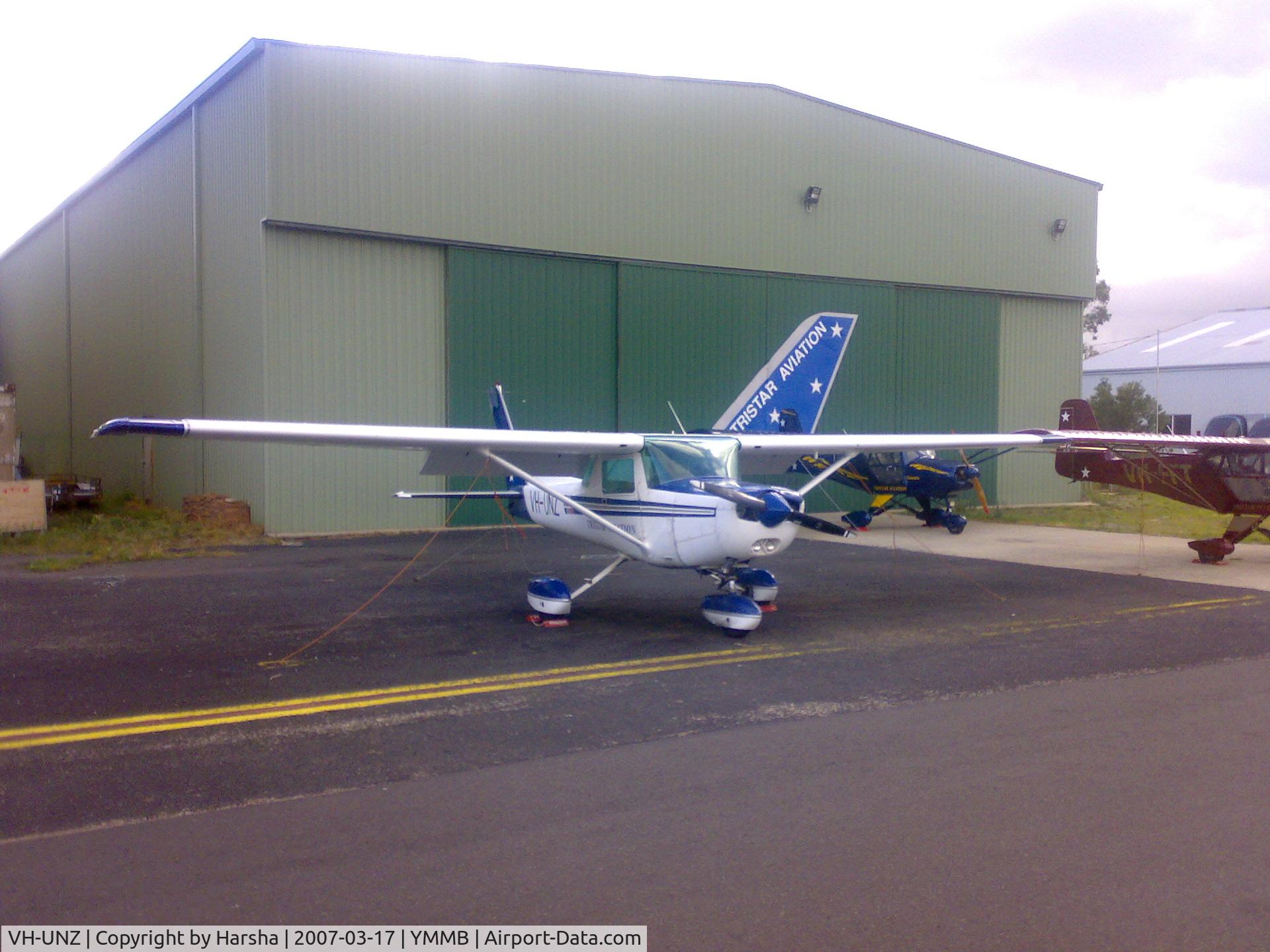 VH-UNZ, Cessna A152 Aerobat C/N A1520956, VH-UNZ at YMMB