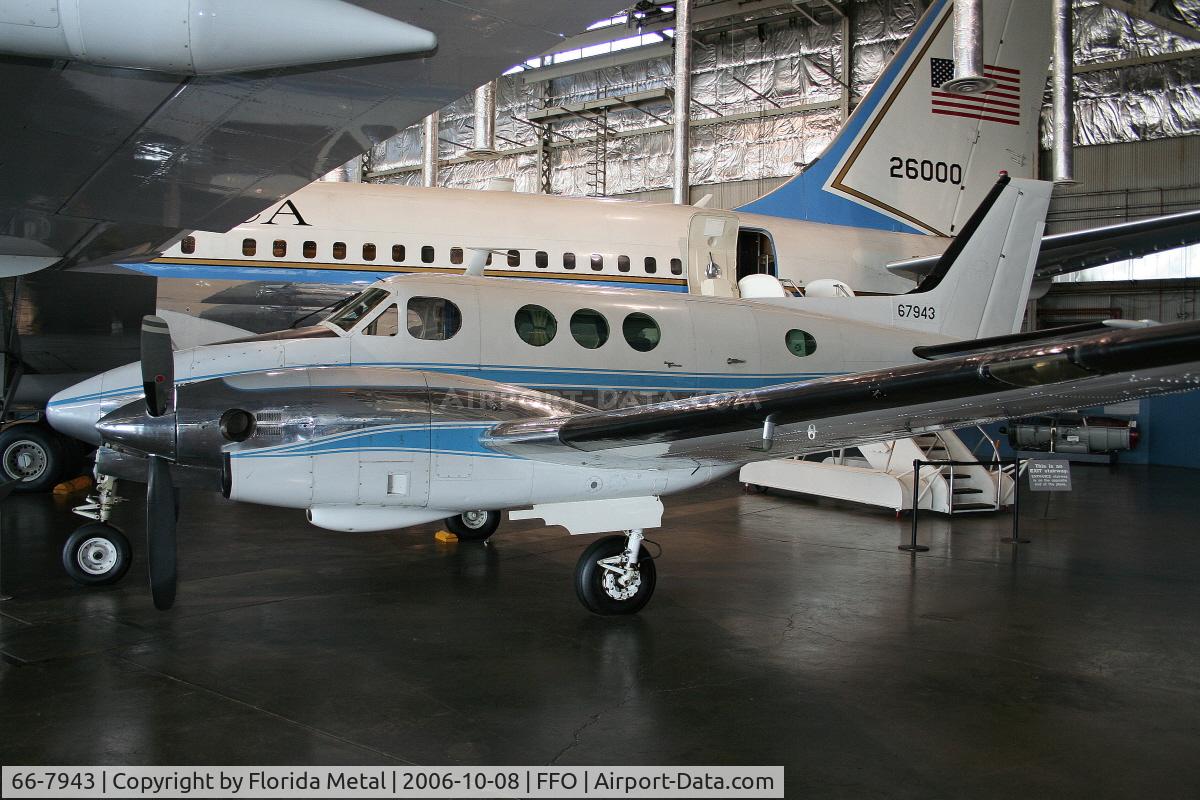 66-7943, 1966 Beech VC-6A King Air C/N LJ.91, Presidential