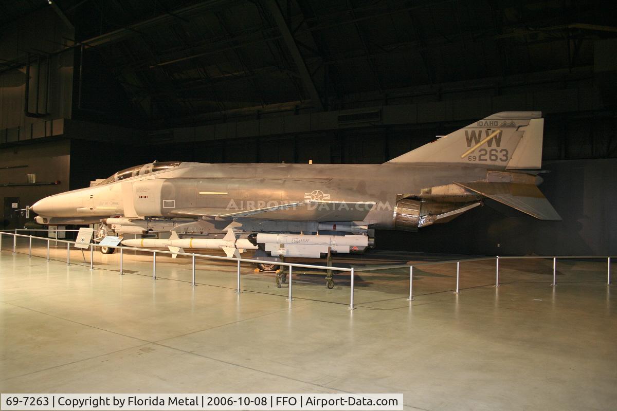 69-7263, 1969 McDonnell Douglas F-4G Phantom II C/N 3947, F-4G