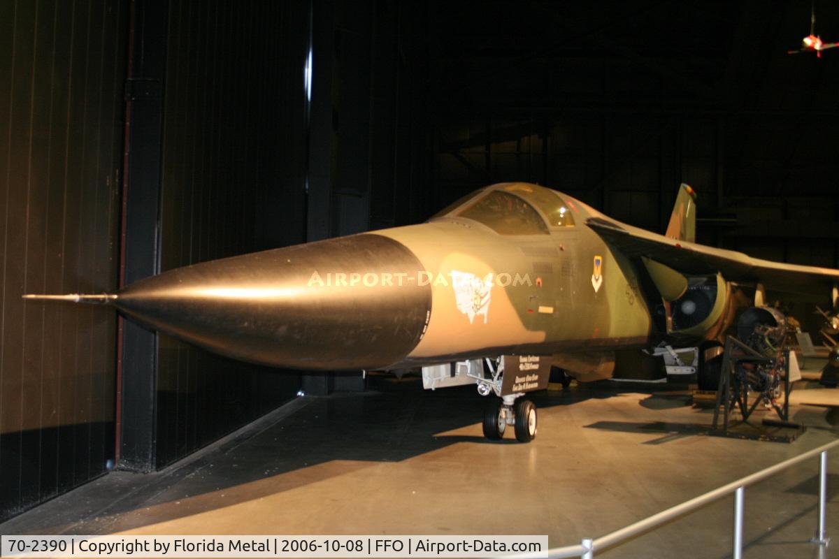 70-2390, 1970 General Dynamics F-111F Aardvark C/N E2-29, F-111F