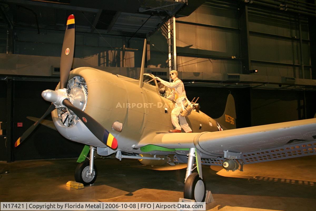 N17421, 1943 Douglas A-24B Banshee C/N 17421, A-24 Dauntless