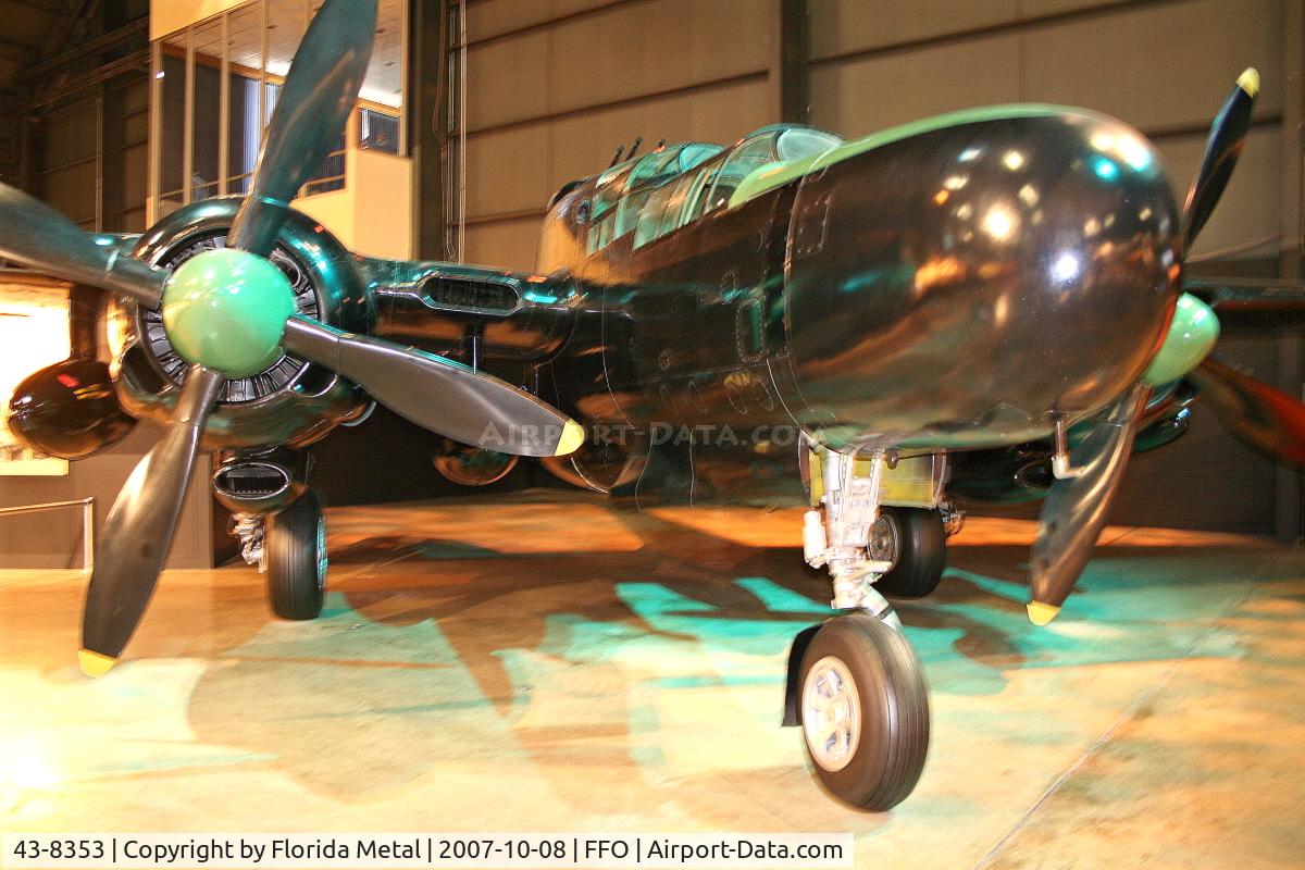 43-8353, 1943 Northrop P-61B Black Widow C/N 1407, P-61