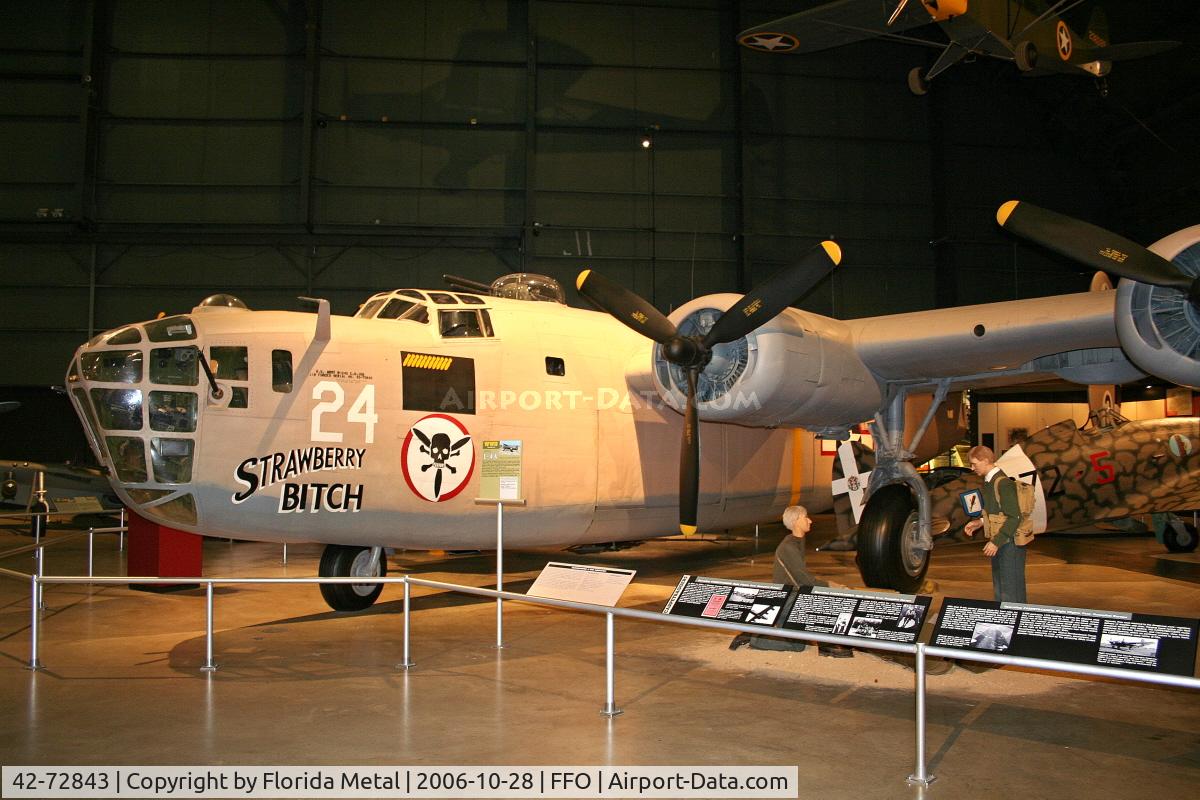 42-72843, 1942 Consolidated B-24D-160-CO Liberator C/N 2413, B-24