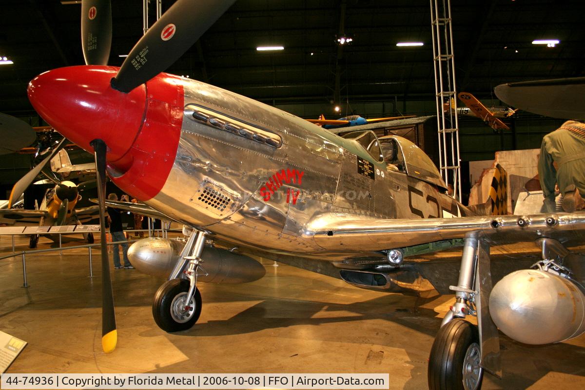 44-74936, 1944 North American P-51D-30-NA Mustang C/N 122-41476, P-51D