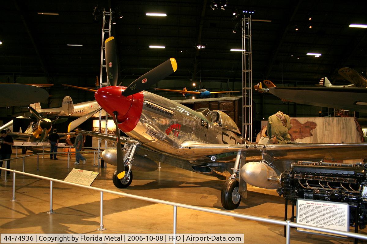 44-74936, 1944 North American P-51D-30-NA Mustang C/N 122-41476, P-51D