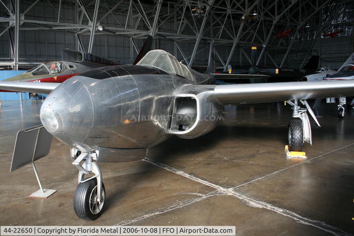 44-22650, 1944 Bell P-59B Airacomet C/N 27-58, P-59