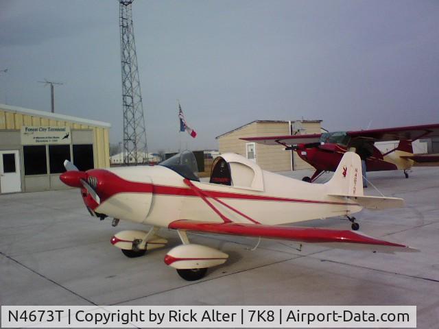 N4673T, 1965 Stits SA-3A Playboy C/N 594, Phone picture taken when purchased