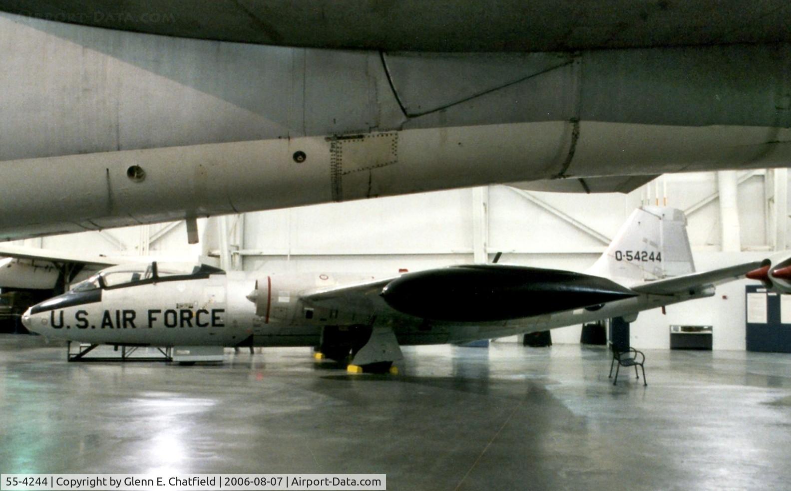55-4244, 1955 Martin EB-57E Canberra C/N 346, B-57E at the Strategic Air & Space Museum, Ashland, NE