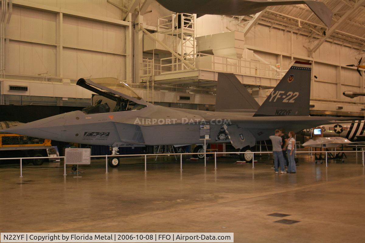 N22YF, 1990 Lockheed YF-22A C/N 3997, YF-22