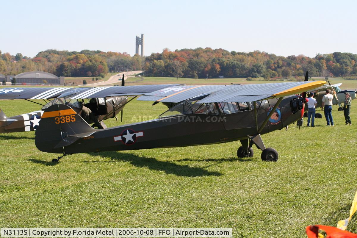 N3113S, Taylorcraft L-2B C/N 4960, L-2B