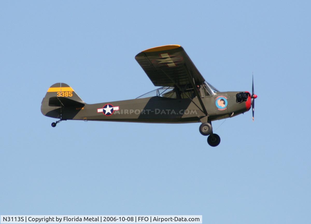 N3113S, Taylorcraft L-2B C/N 4960, L-2B