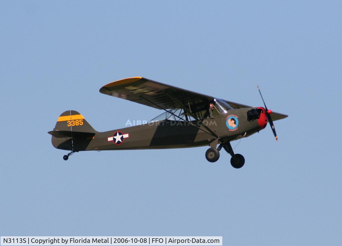 N3113S, Taylorcraft L-2B C/N 4960, L-2B