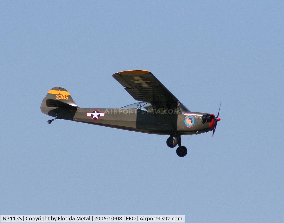 N3113S, Taylorcraft L-2B C/N 4960, L-2B