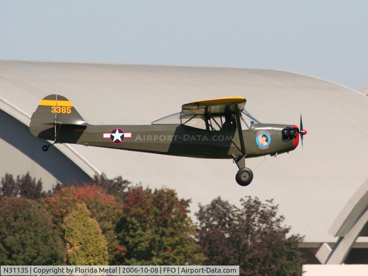 N3113S, Taylorcraft L-2B C/N 4960, L-2B
