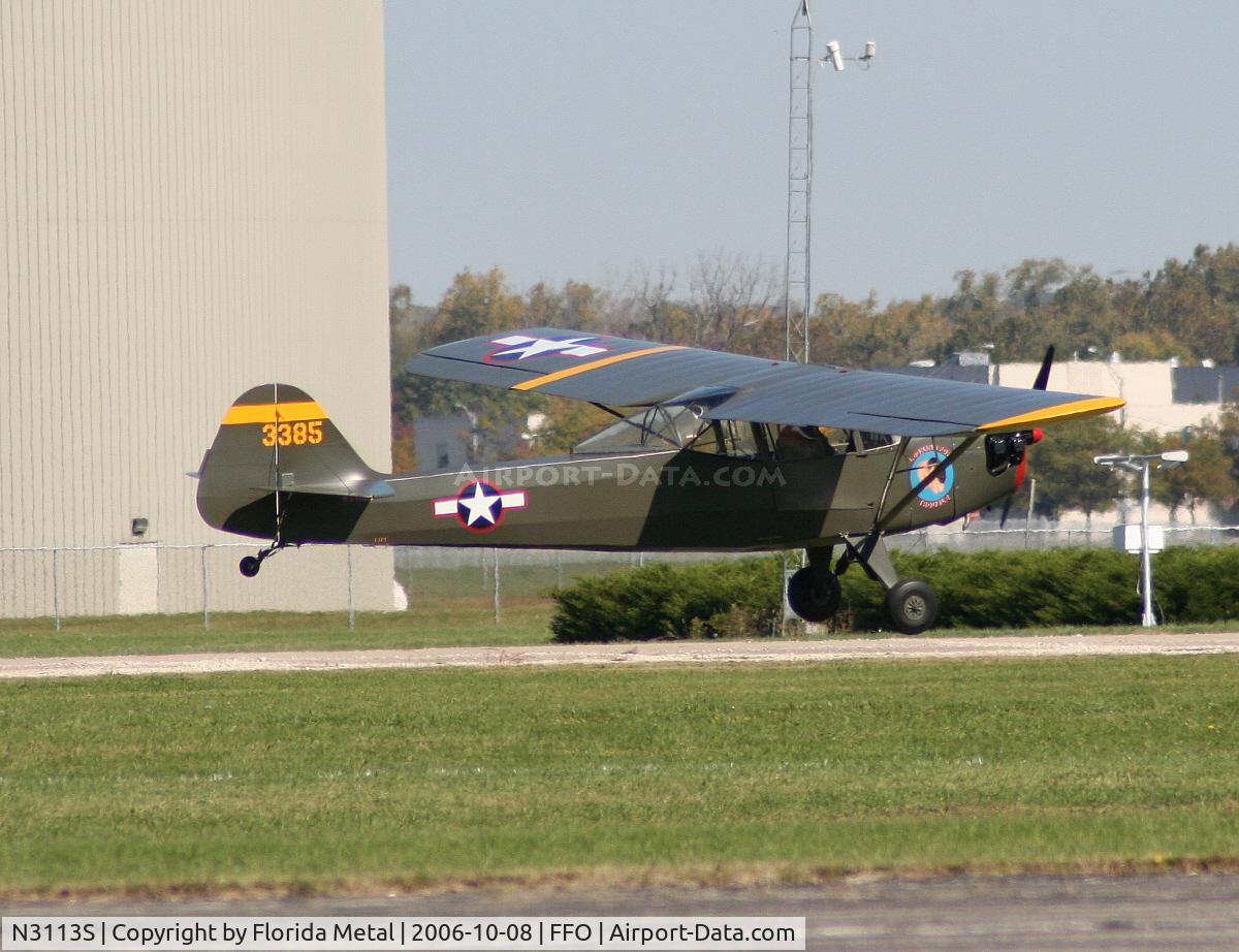 N3113S, Taylorcraft L-2B C/N 4960, L-2B