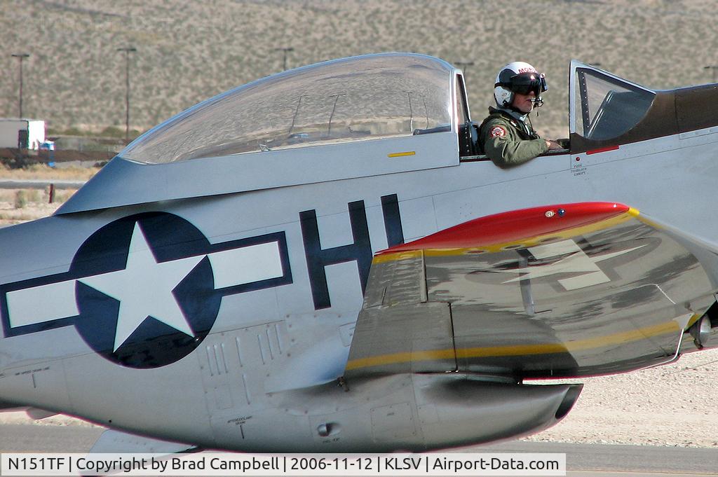N151TF, 1944 North American P-51D Mustang C/N 122-31591 (44-63865), Provenance Fighter Sales Inc. - Las Vegas, Nevada / 1965 North American F-51D Mustang 'Tempus Fugit' - Aviation Nation 2006