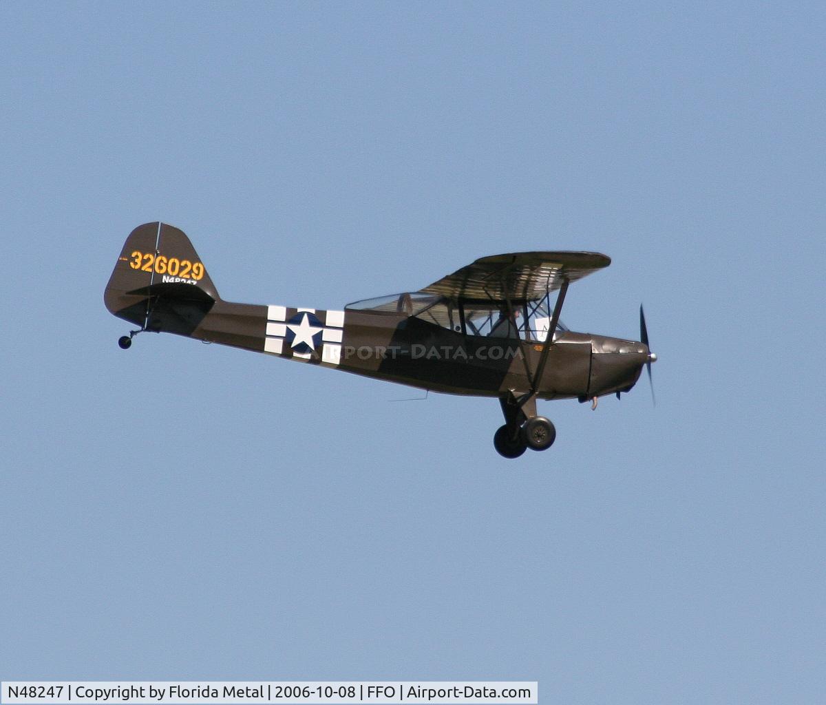 N48247, 1943 Taylorcraft DCO-65 C/N 5341, L-2
