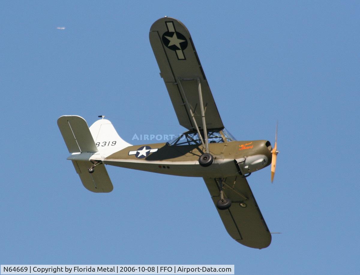 N64669, Stinson L-5 Sentinel C/N 76560, L-5