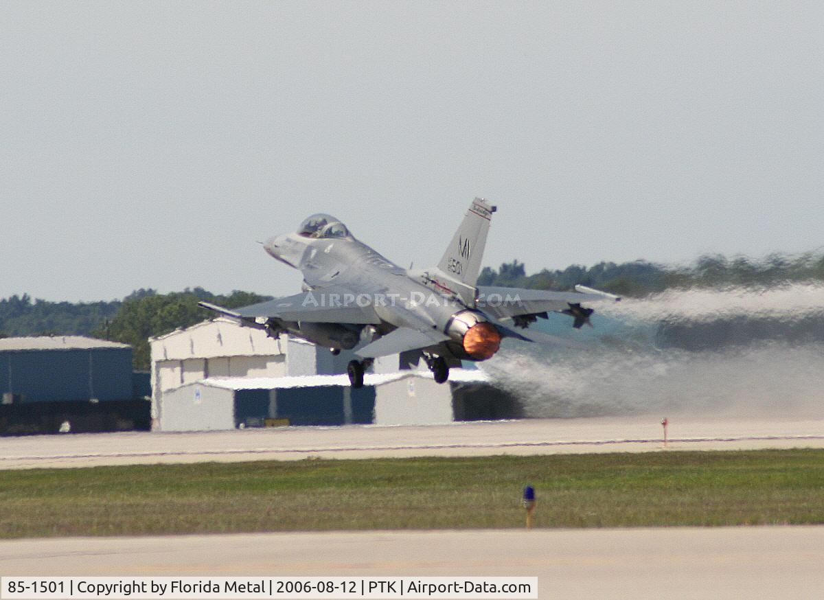 85-1501, 1985 General Dynamics F-16C Fighting Falcon C/N 5C-281, F-16