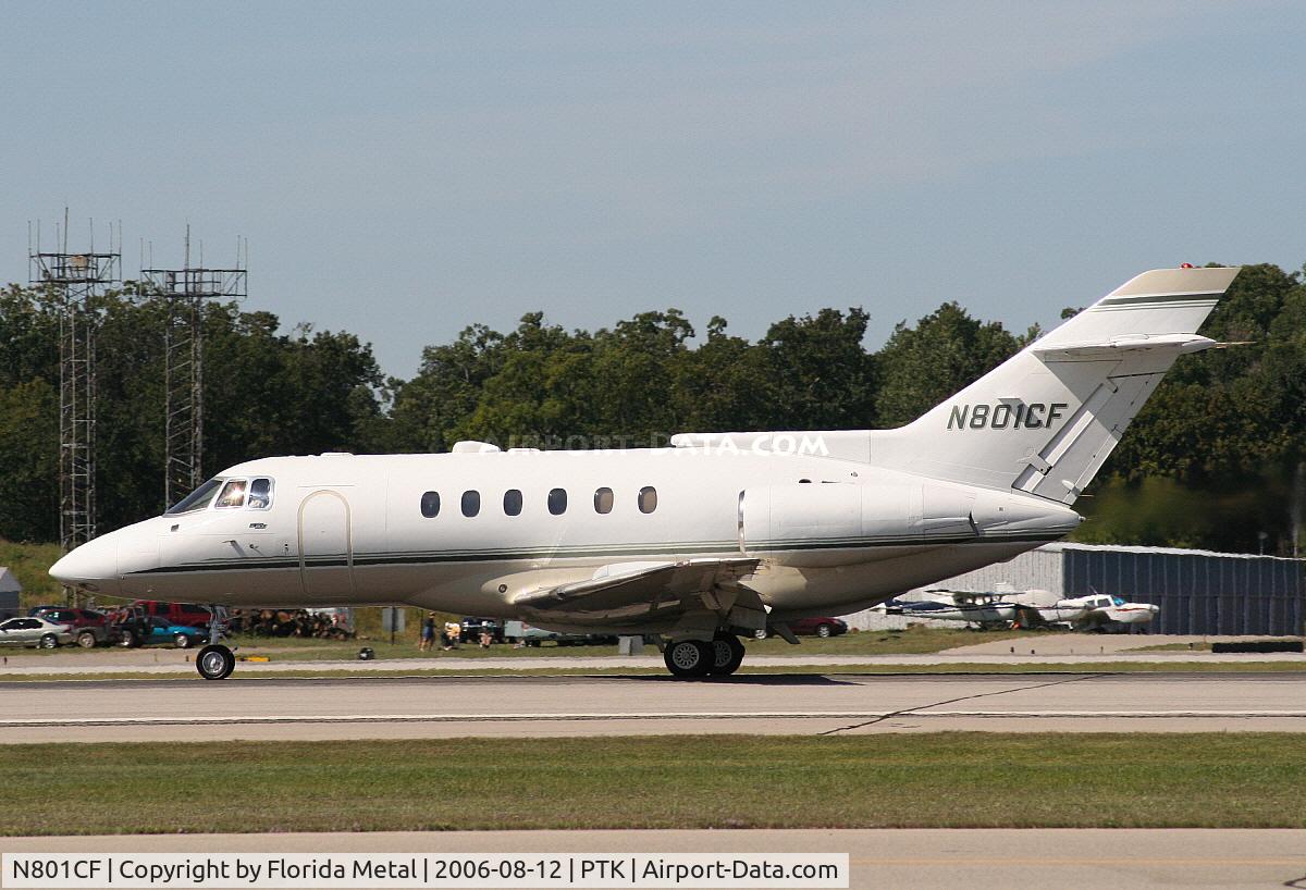 N801CF, British Aerospace BAe.125 Series 800A C/N 258185, HS800A