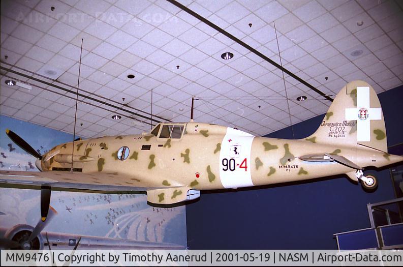MM9476, Macchi MC.202 Folgore C/N Not found MM9476, Macchi C.202 FOLGORE, WWII Italian fighter