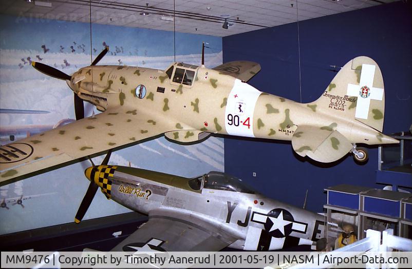MM9476, Macchi MC.202 Folgore C/N Not found MM9476, Macchi C.202 FOLGORE, WWII Italian fighter