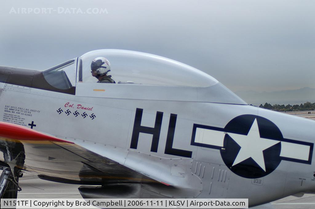 N151TF, 1944 North American P-51D Mustang C/N 122-31591 (44-63865), Provenance Fighter Sales Inc. - Las Vegas, Nevada / 1965 North American F-51D Mustang 'Tempus Fugit' - Aviation Nation 2006