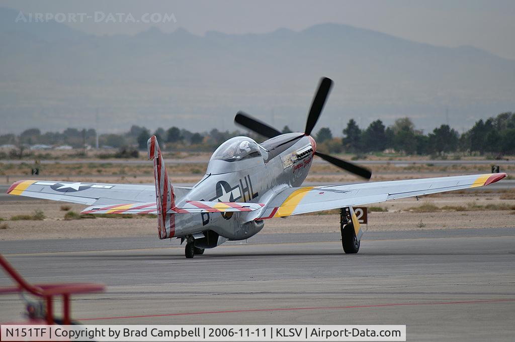 N151TF, 1944 North American P-51D Mustang C/N 122-31591 (44-63865), Provenance Fighter Sales Inc. - Las Vegas, Nevada / 1965 North American F-51D Mustang 'Tempus Fugit' - Aviation Nation 2006