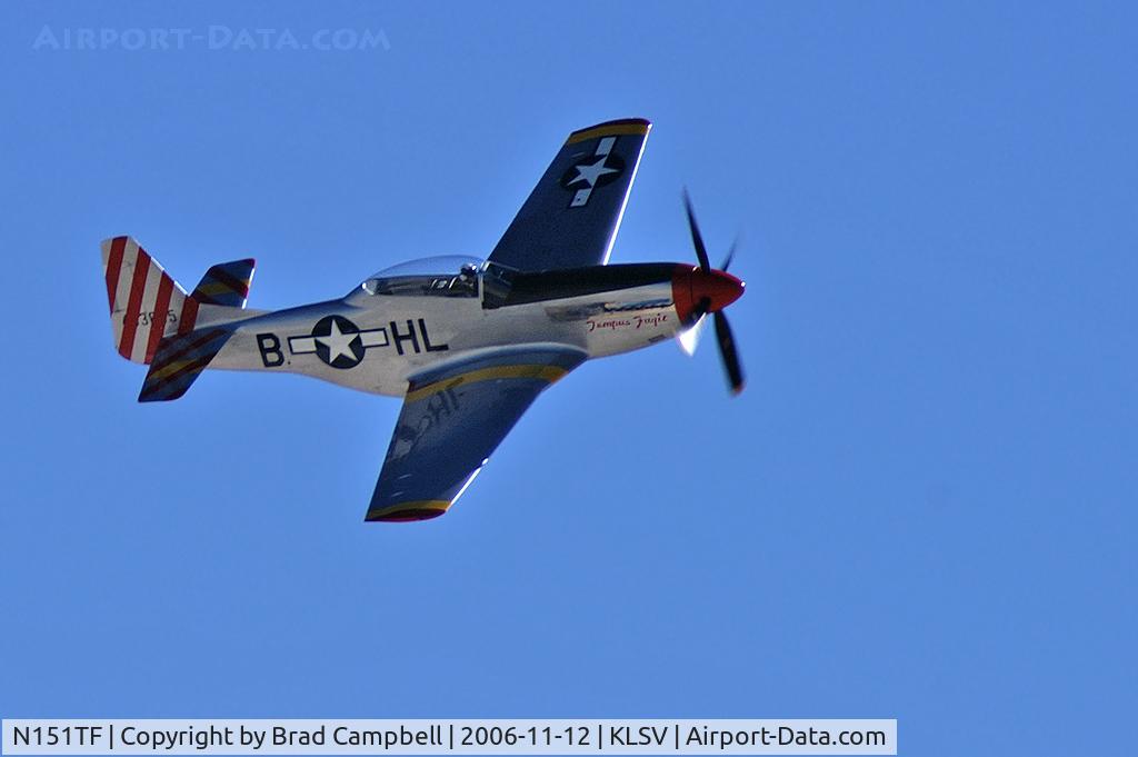 N151TF, 1944 North American P-51D Mustang C/N 122-31591 (44-63865), Provenance Fighter Sales Inc. - Las Vegas, Nevada / 1965 North American F-51D Mustang 'Tempus Fugit' - Aviation Nation 2006