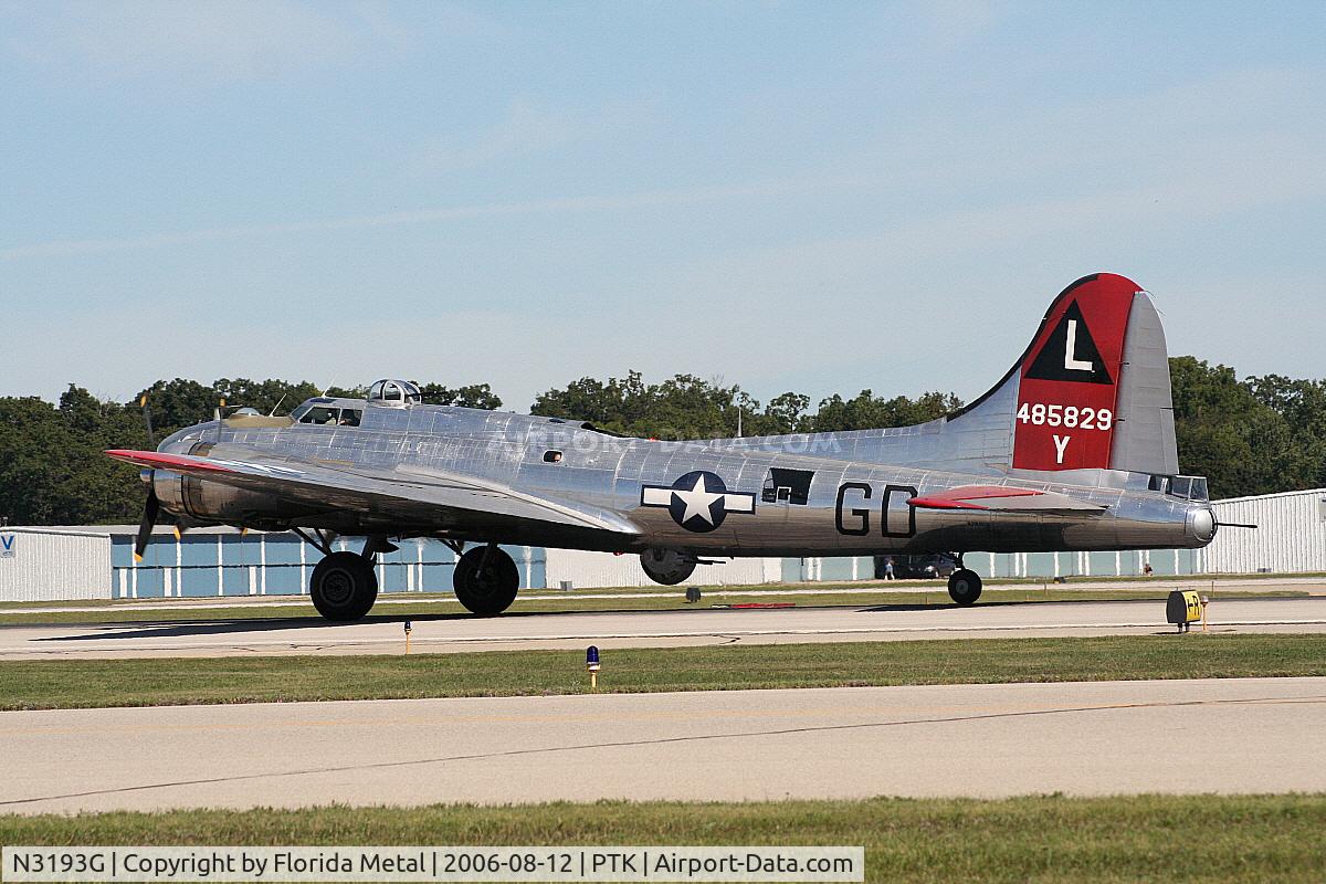 N3193G, 1944 Boeing B-17G Flying Fortress C/N 77255, B-17 Yankee Lady