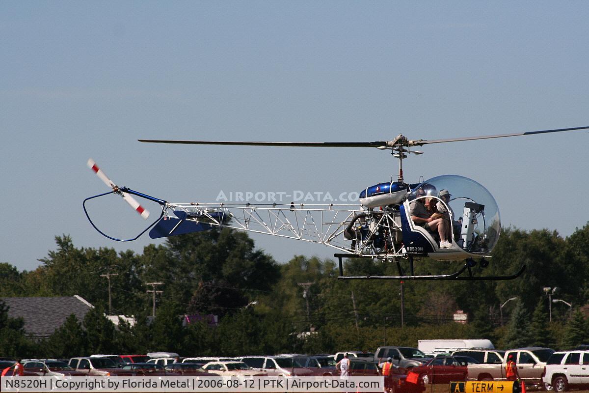 N8520H, 1980 Bell 47G-2 C/N OLYMPIC-01, Bell 47