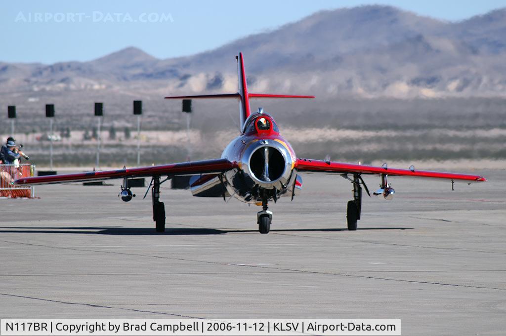 N117BR, 1959 PZL-Mielec Lim-5 (MiG-17F) C/N 1C1529, MiG Magic Inc. - Westlake Village, California / Built in 1959 in Poland. Mikoyan-Gurevich MiG-17 Fresco - LIM-5. 'Red Bull' - Aviation Nation 2006