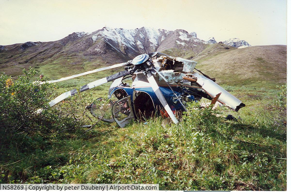 N58269, 1978 Hughes 369D C/N 1280421D, n58269