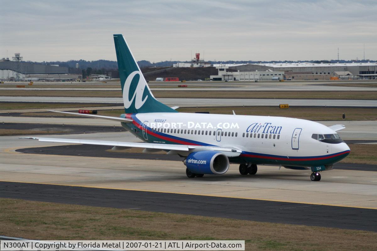 N300AT, 2006 Boeing 737-7BD C/N 33923, Air Tran