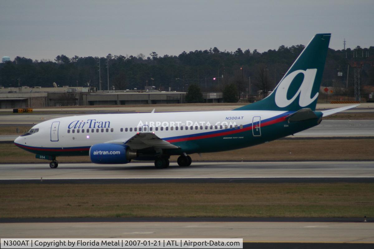 N300AT, 2006 Boeing 737-7BD C/N 33923, Air Tran