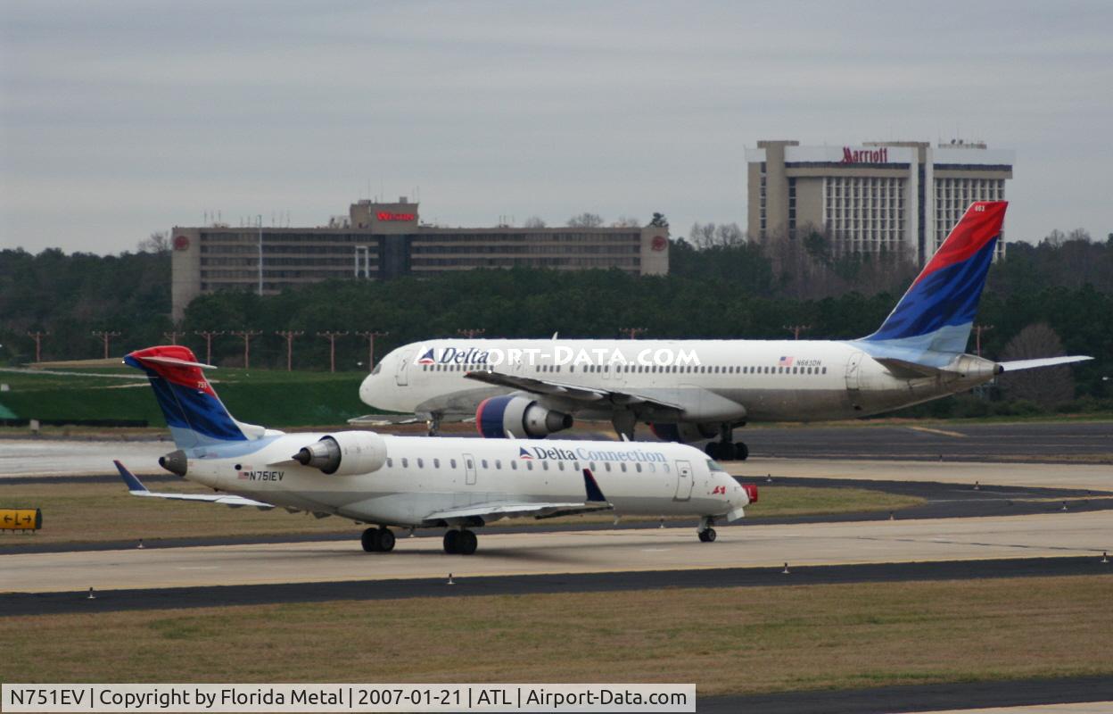 N751EV, 2004 Bombardier CRJ-701 (CL-600-2C10) Regional Jet C/N 10163, ASA