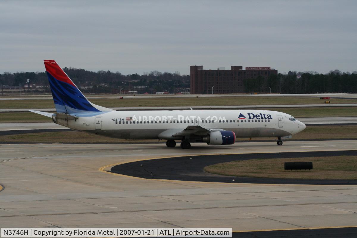 N3746H, 2001 Boeing 737-832 C/N 30488, Delta