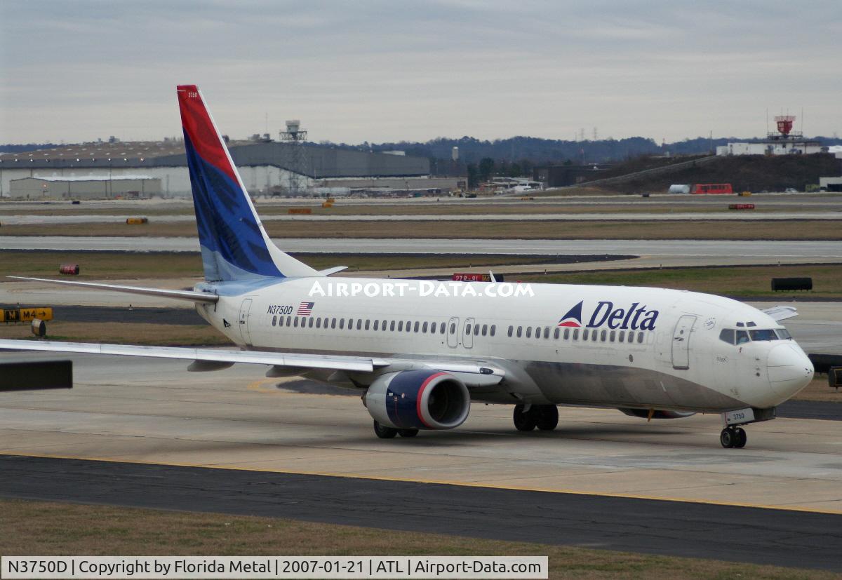N3750D, 2001 Boeing 737-832 C/N 32375, Delta