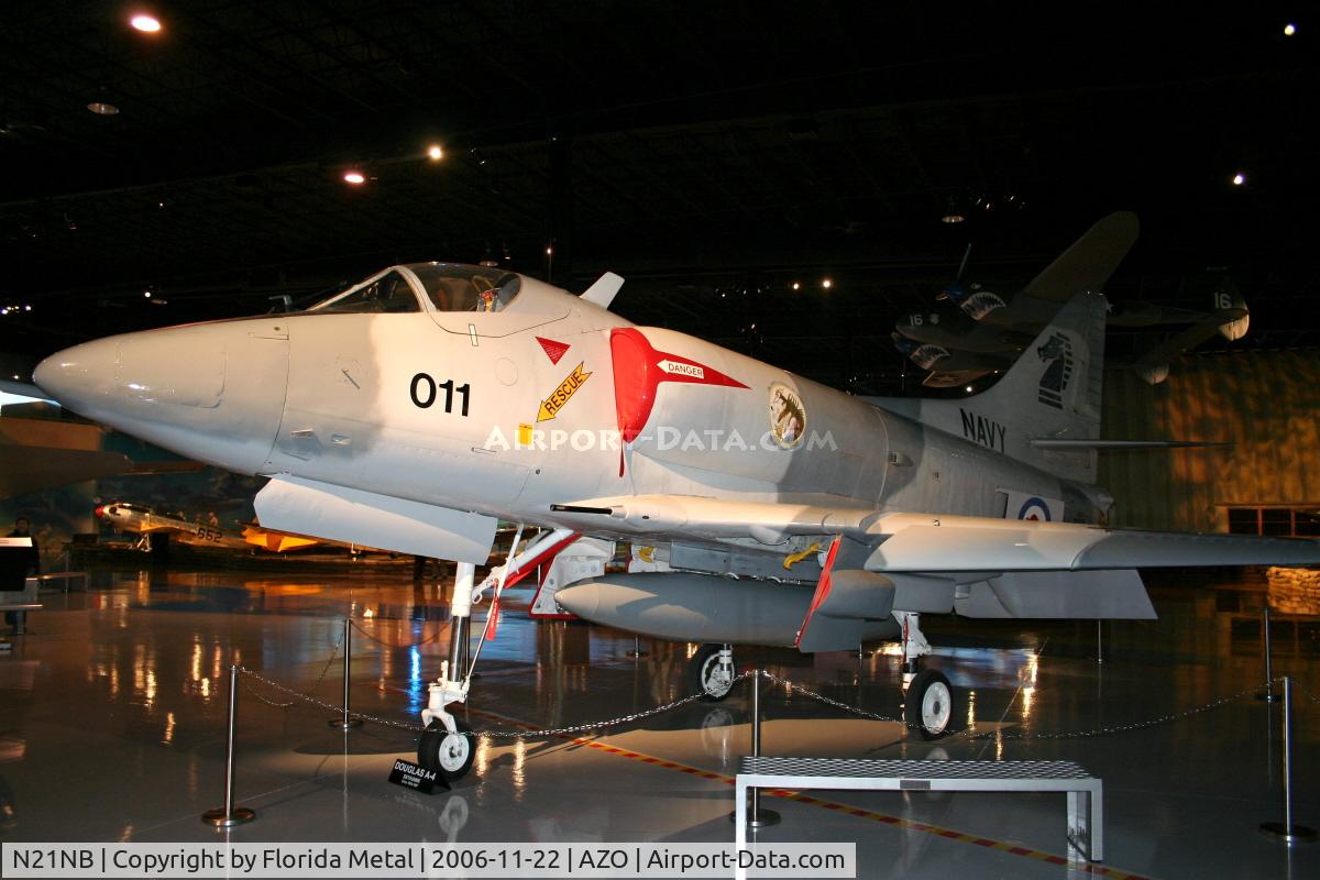 N21NB, 1959 Douglas A-4B Skyhawk (A4D-2) C/N 12257, A-4 145011