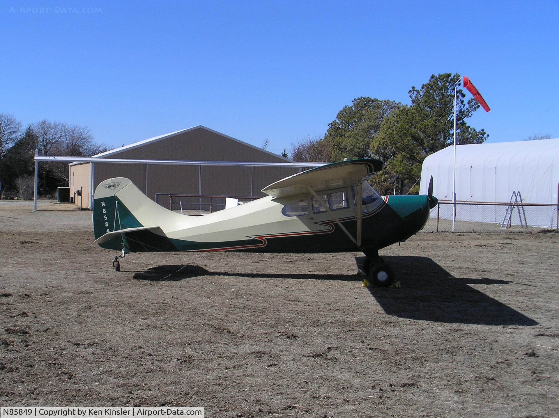N85849, 1946 Aeronca 11AC Chief C/N 11AC-285, 4/1/2007