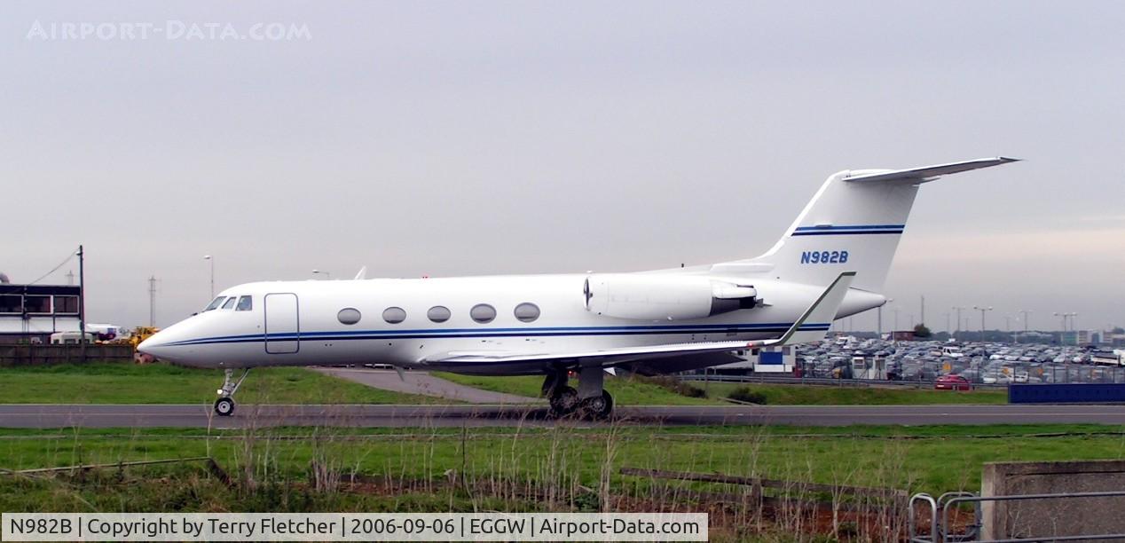N982B, 1971 Gulfstream Aerospace G1159B C/N 098, Gulfstream 1159A