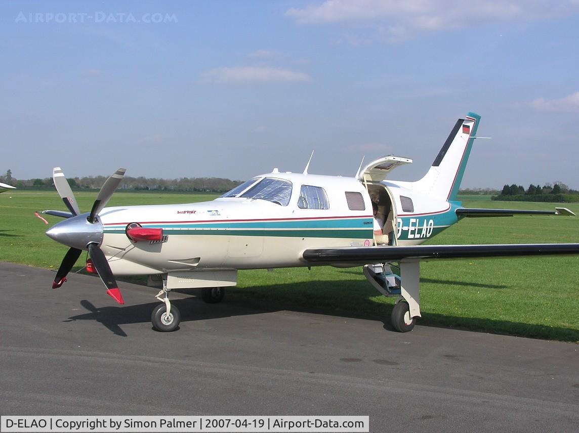 D-ELAO, 1986 Piper PA-46 Malibu JetProp DLX C/N 46-8608019, Piper PA-46 Malibu at Turweston