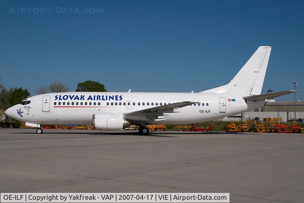 OE-ILF, 1986 Boeing 737-3Z9 C/N 23601/1254, Slovak Airlines Boeing 737-300