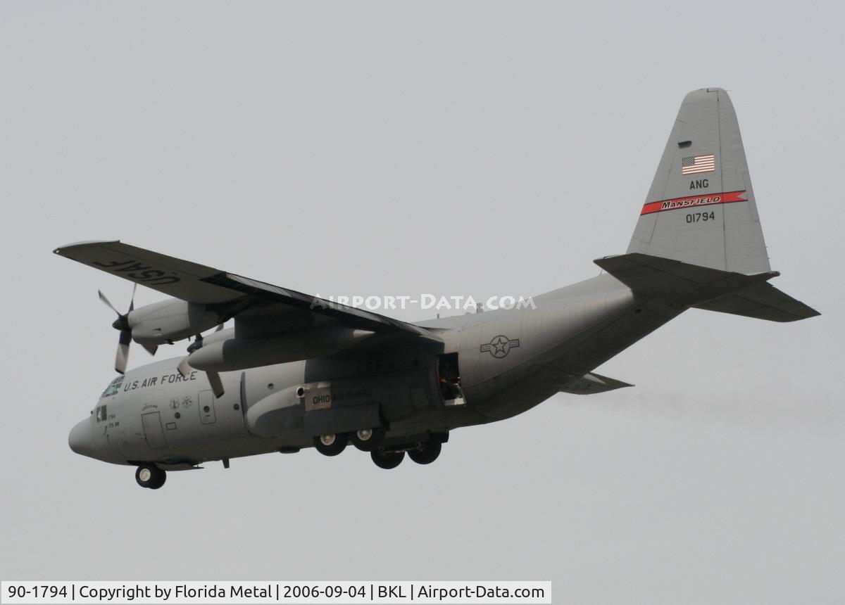 90-1794, 1990 Lockheed C-130H Hercules C/N 382-5247, C-130H